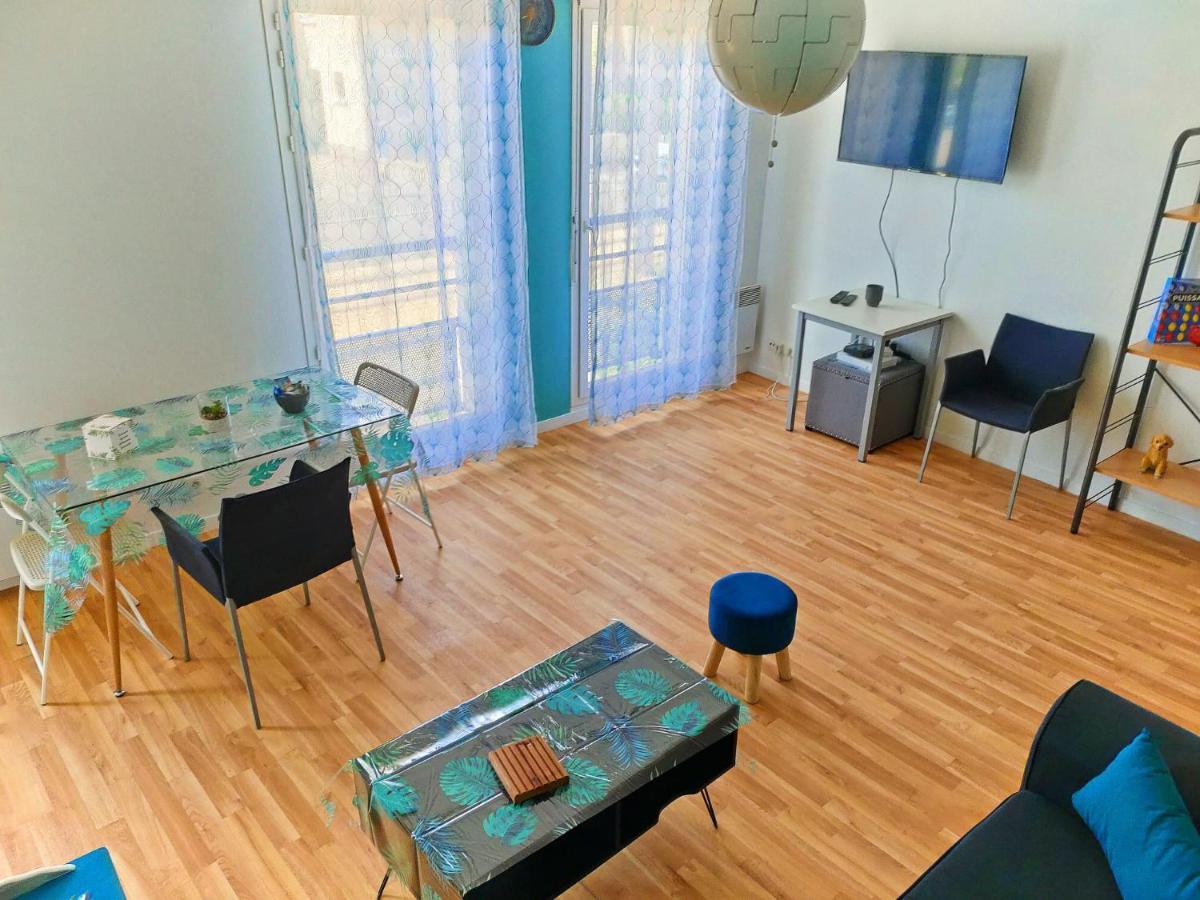 Charmant Appartement Sur Sottevilles Les Ruão Exterior foto