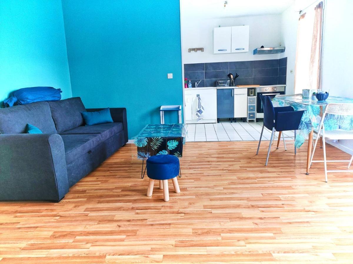 Charmant Appartement Sur Sottevilles Les Ruão Exterior foto
