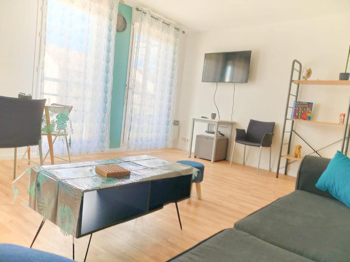 Charmant Appartement Sur Sottevilles Les Ruão Exterior foto